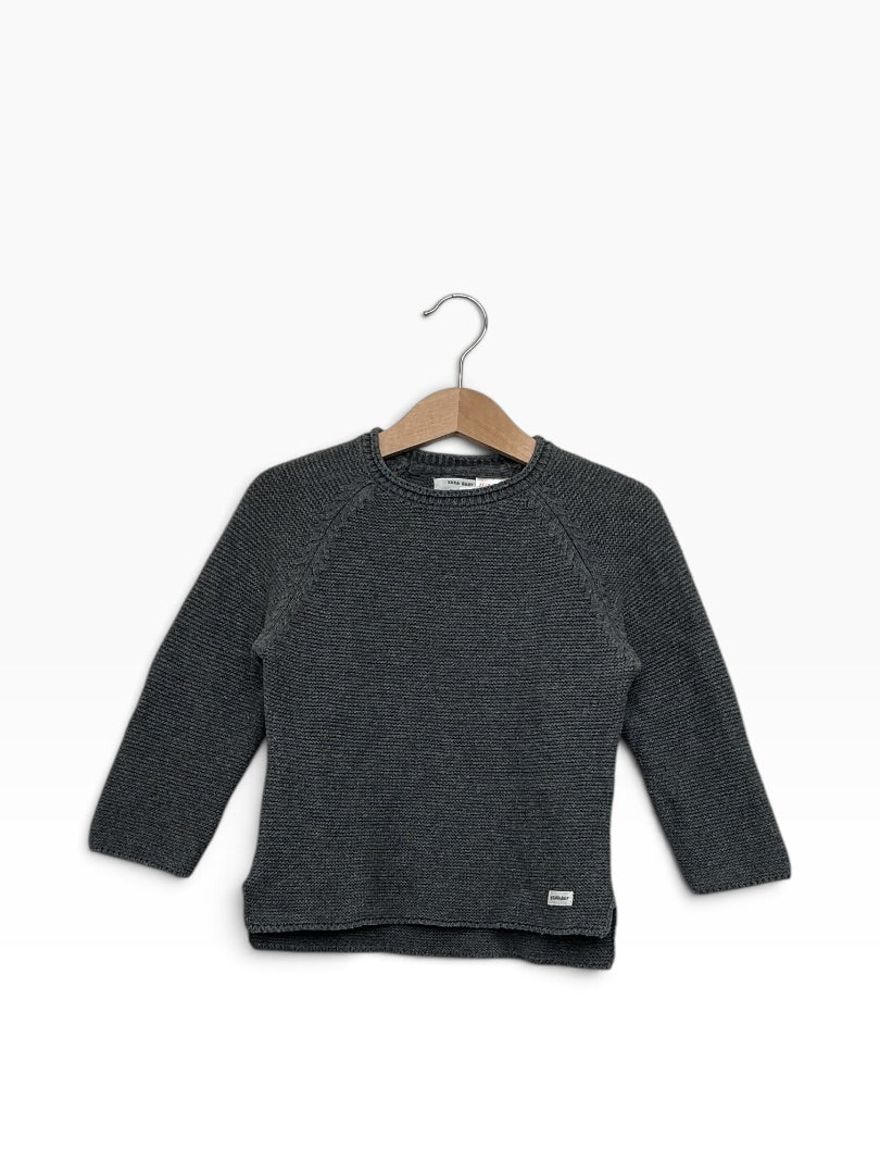 Strickpulli Zara Knit grau, 92