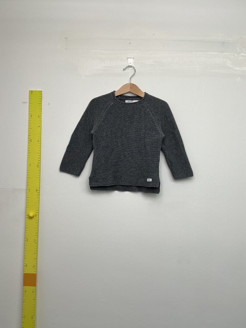 Strickpulli Zara Knit grau, 92