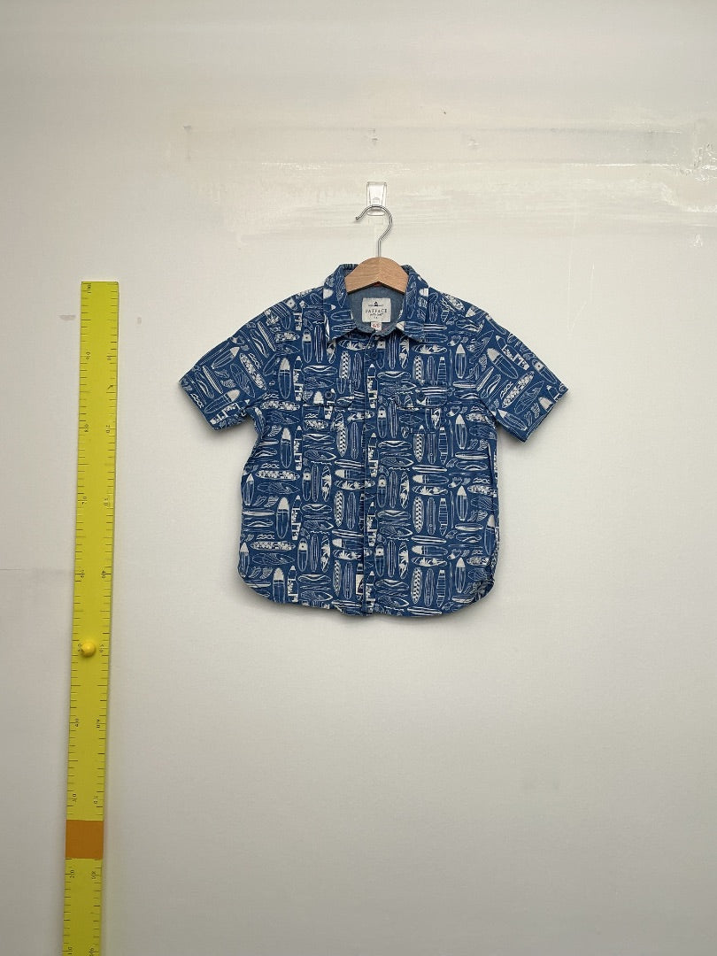 Hemd Fatface blau, 116