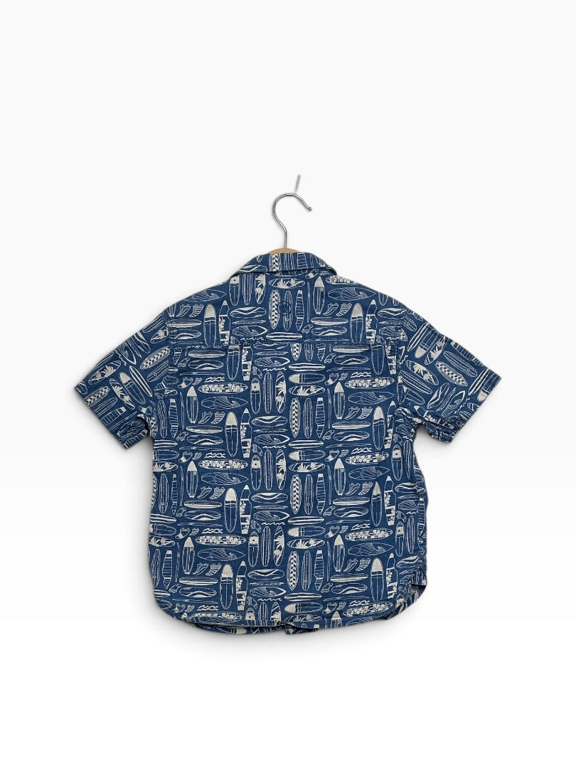 Hemd Fatface blau, 116