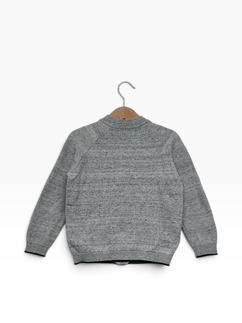 Cardigan Okaidi grau, 110