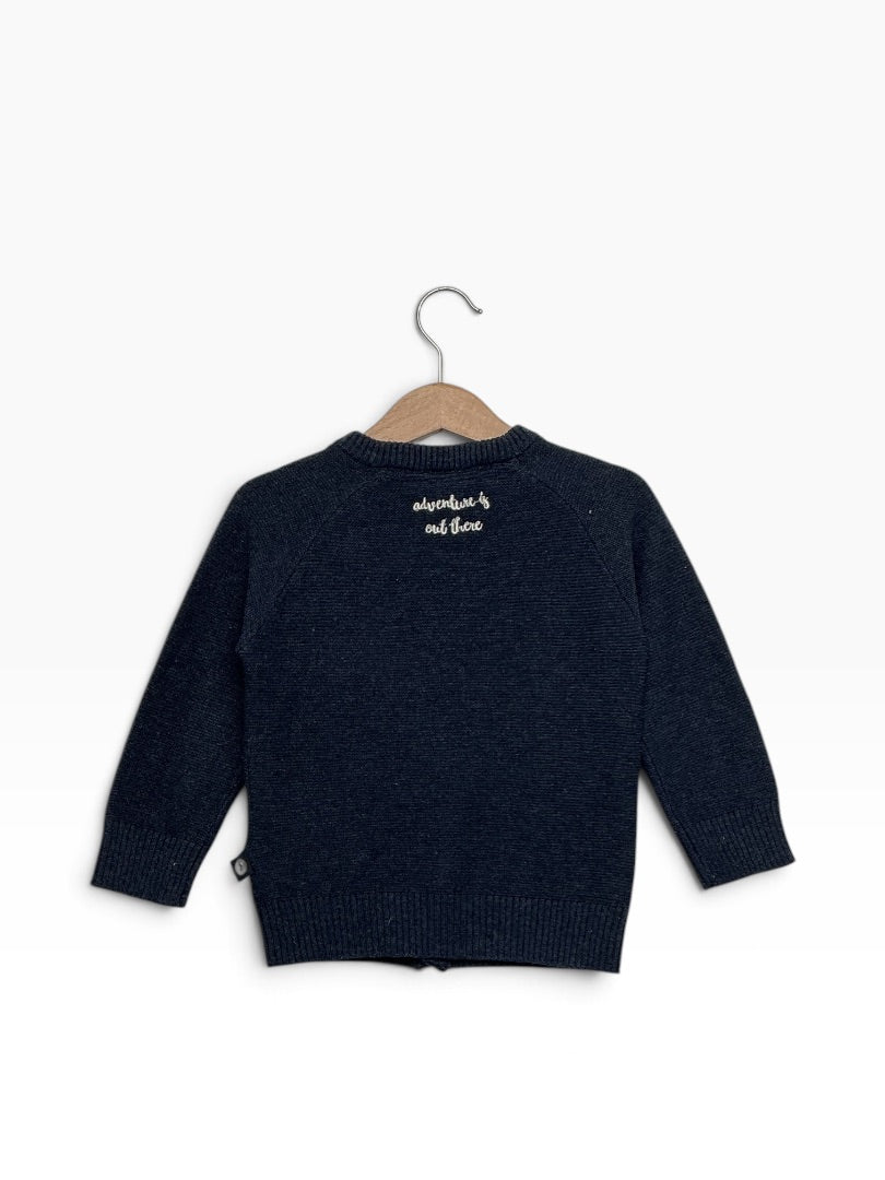 Cardigan Pompdelux navy, 92
