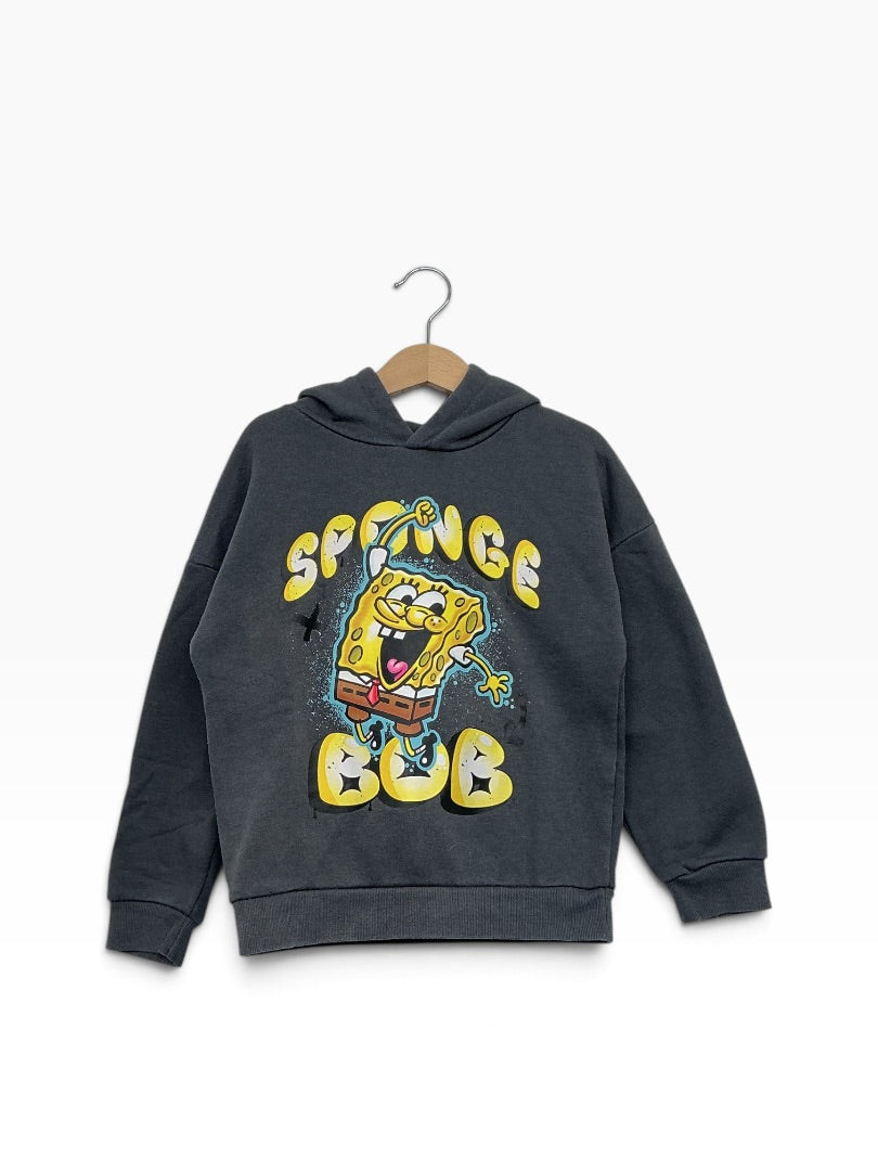 Hoodie Spongebob anthrazit, 122