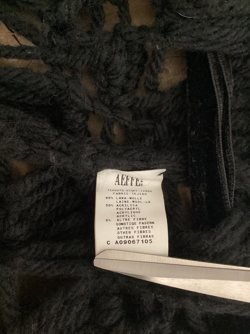 Oberteil A Ferretti schwarz, M