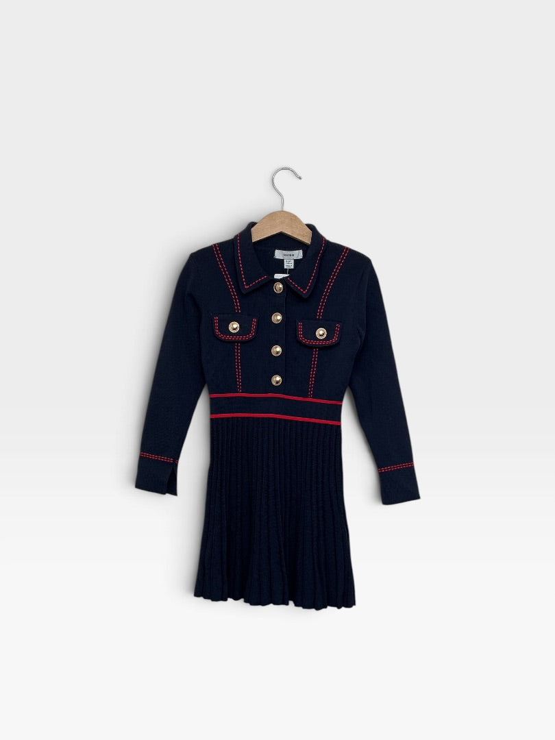 Kleid Reiss blau, 128