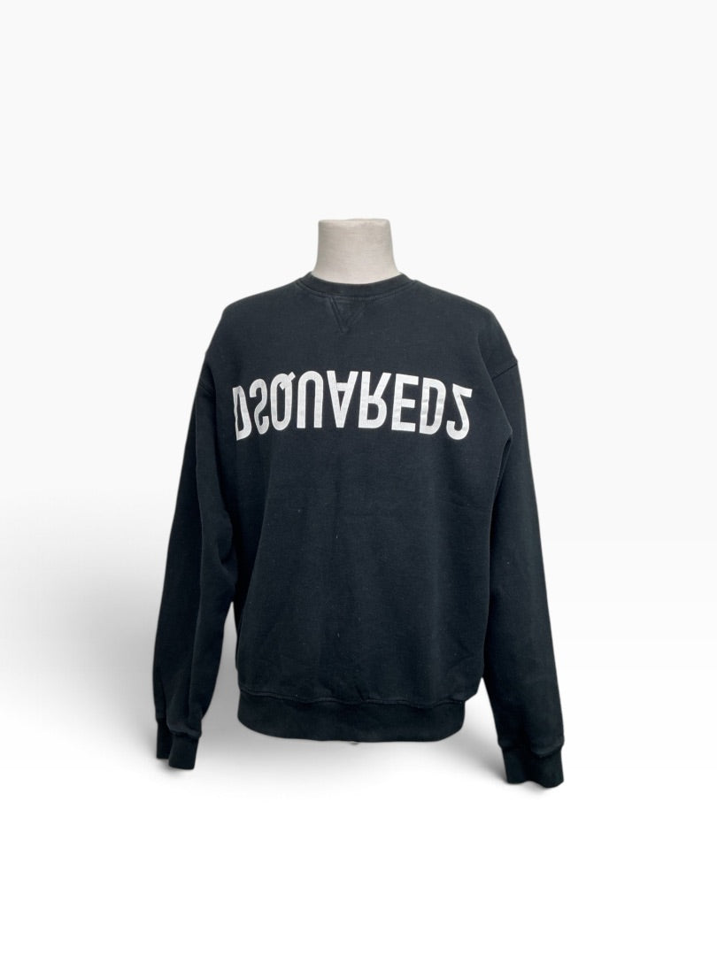 Sweter Desquared schwarz, L