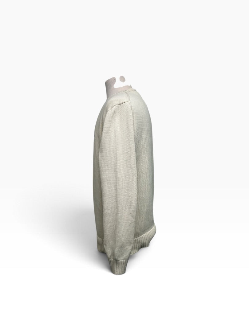 Strickpulli Ralph Lauren weiss, L