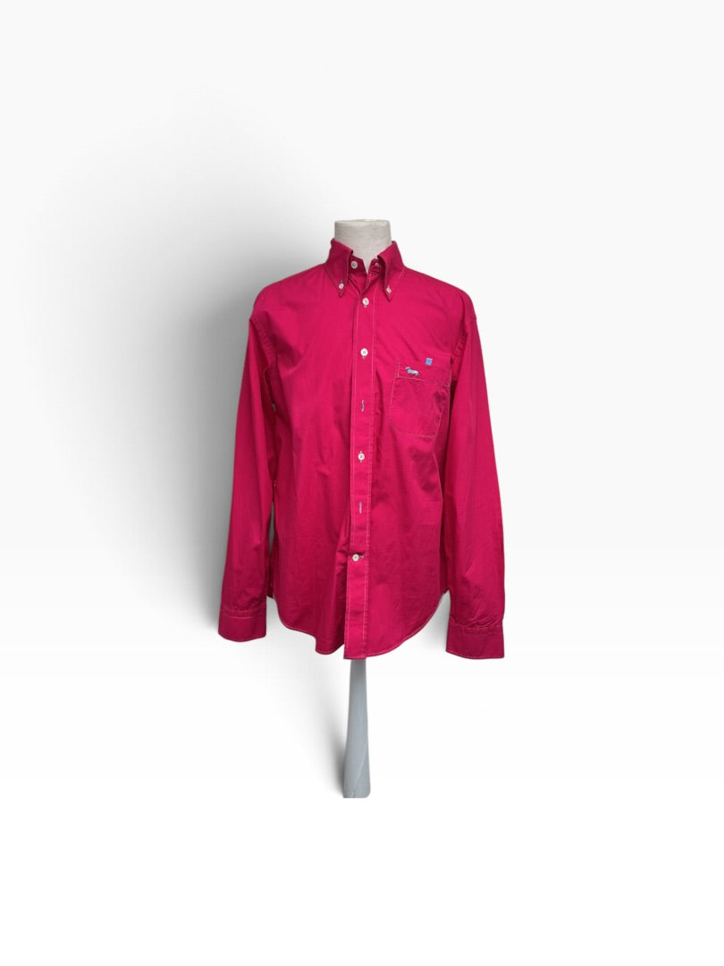 Hemd Harmont Bl fuchsia, L