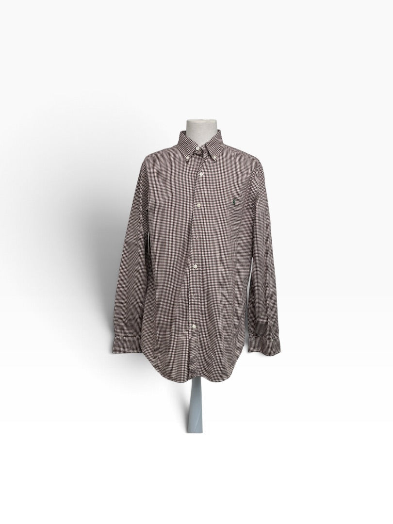 Hemd Ralph Lauren bordeaux, L