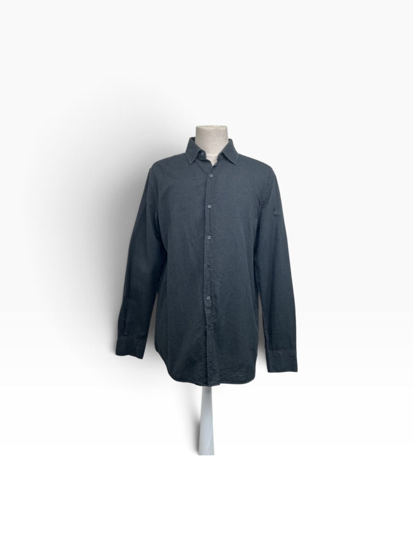 Hemd Massimo Dutti schwarz, L