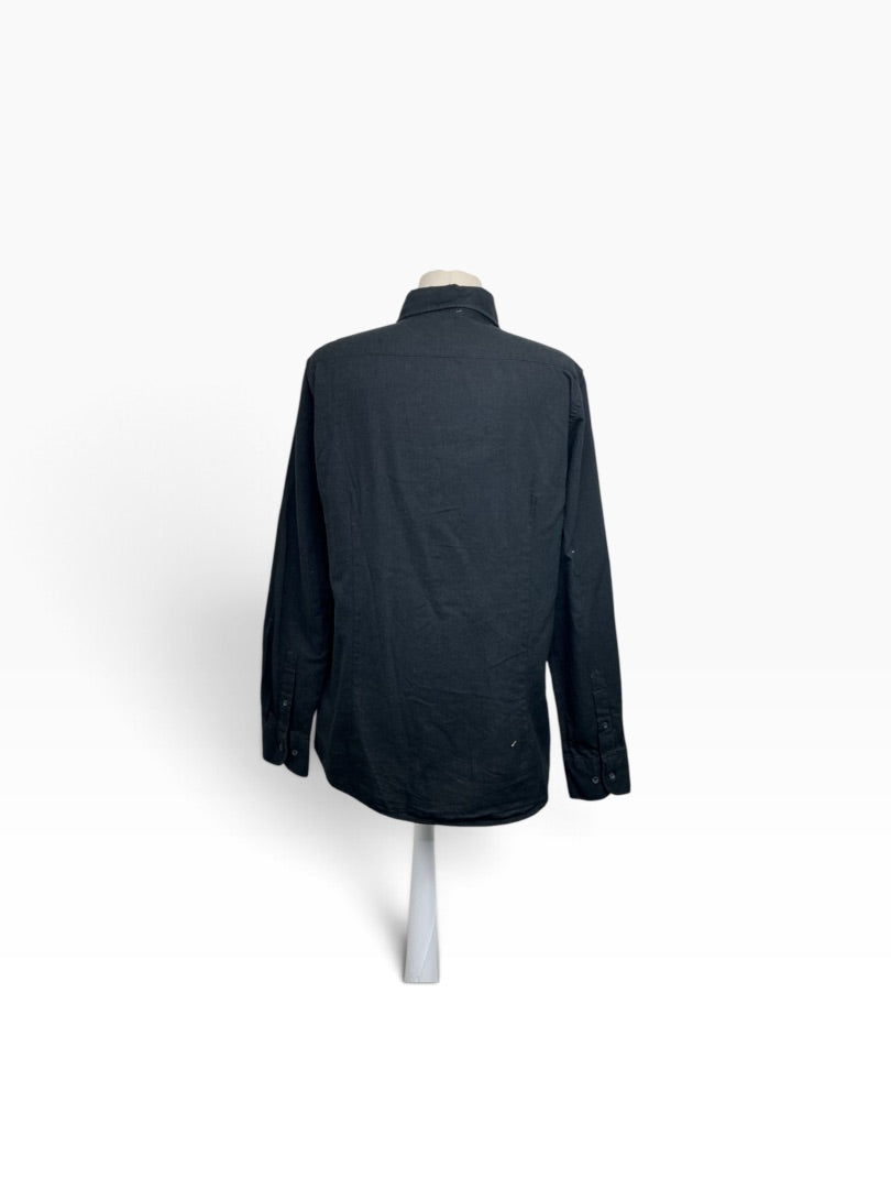 Hemd Massimo Dutti schwarz, L
