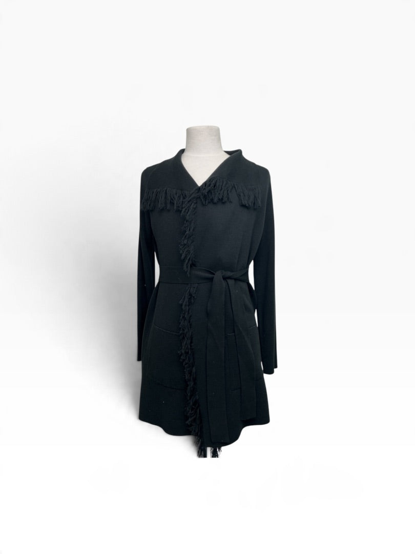 Cardigan Repeat schwarz, S
