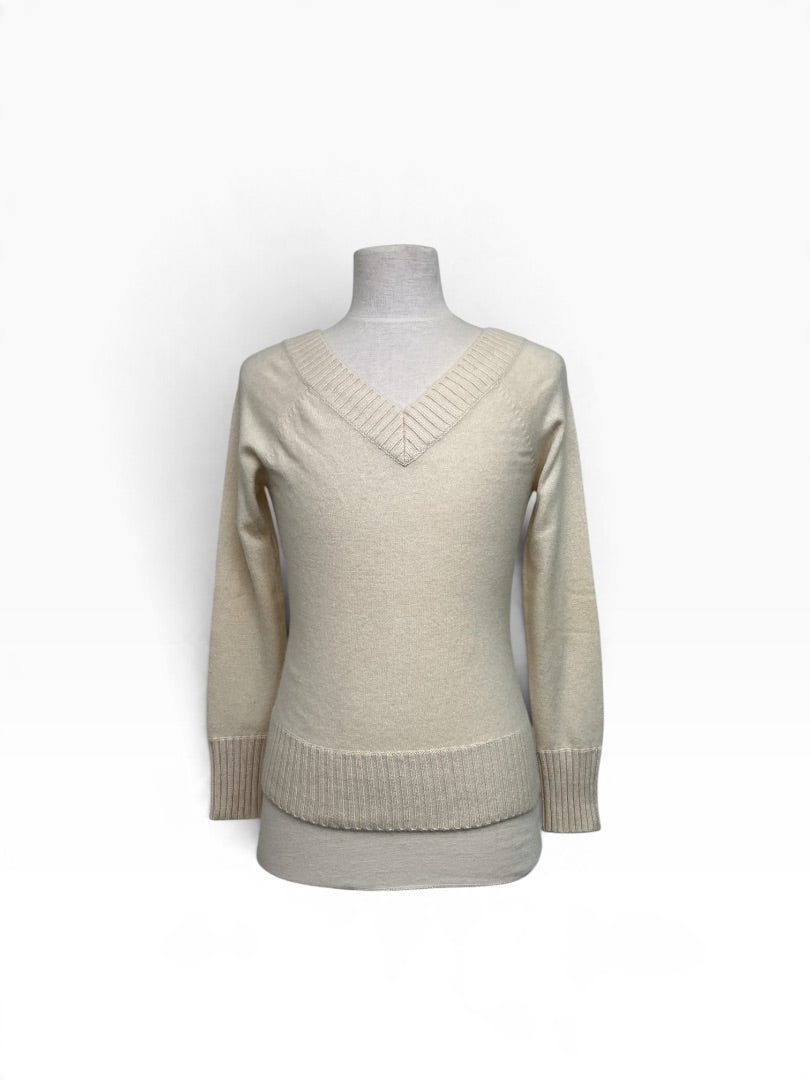 Strickpulli Ralph Lauren weiss, S