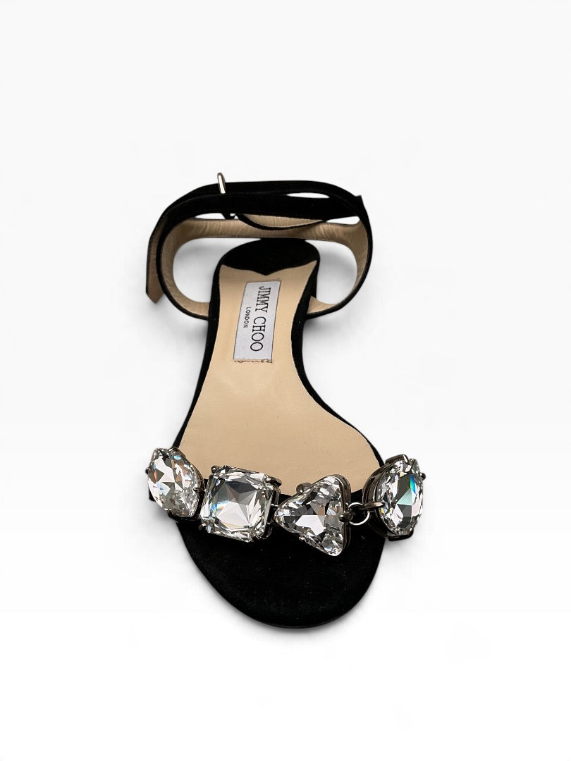 Sandale Jimmy Choo schwarz, 39