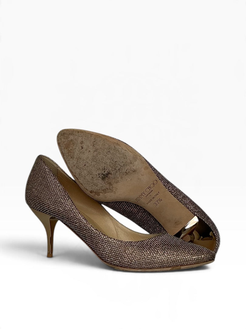 Pumps Jimmy Choo gold, 37.5