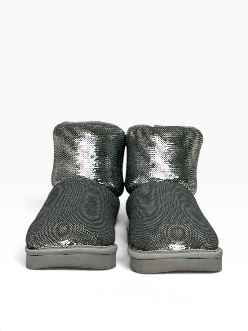Stifelette Ugg silber, 39