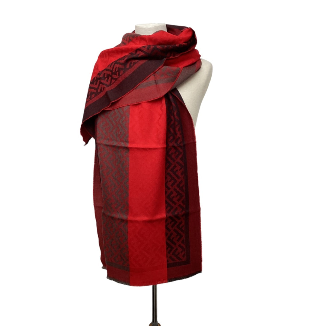Schal Fendi rot, N/A