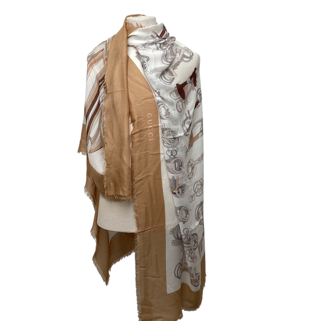 Schal Gucci braun, N/A