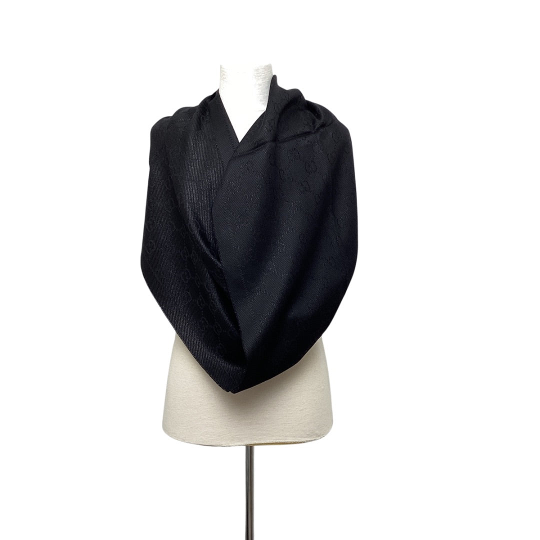 Schal Gucci schwarz, N/A