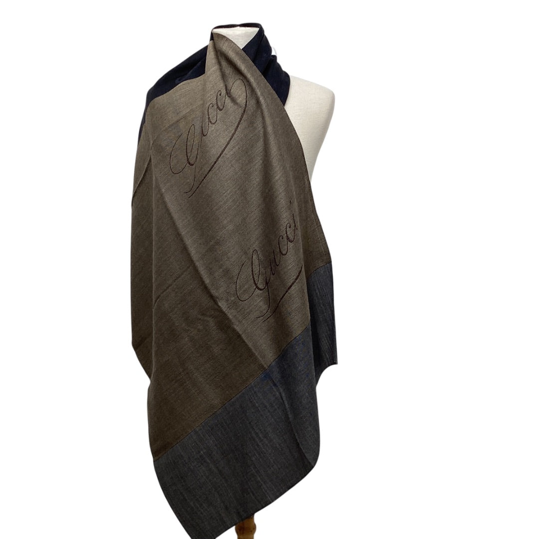 Schal Gucci grau, N/A