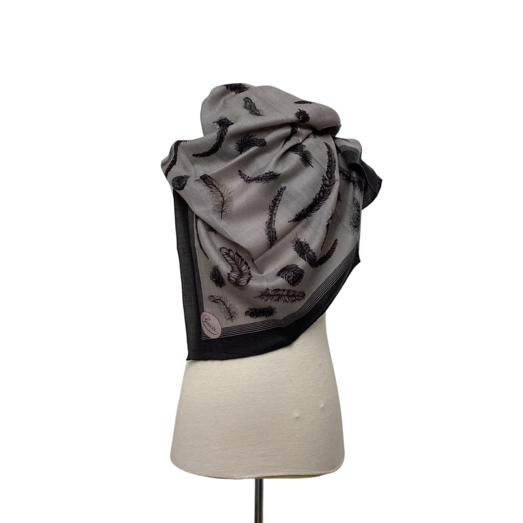 Schal Gucci grau, N/A