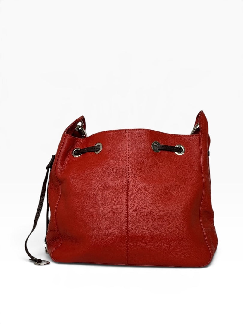Schultertasche  orange