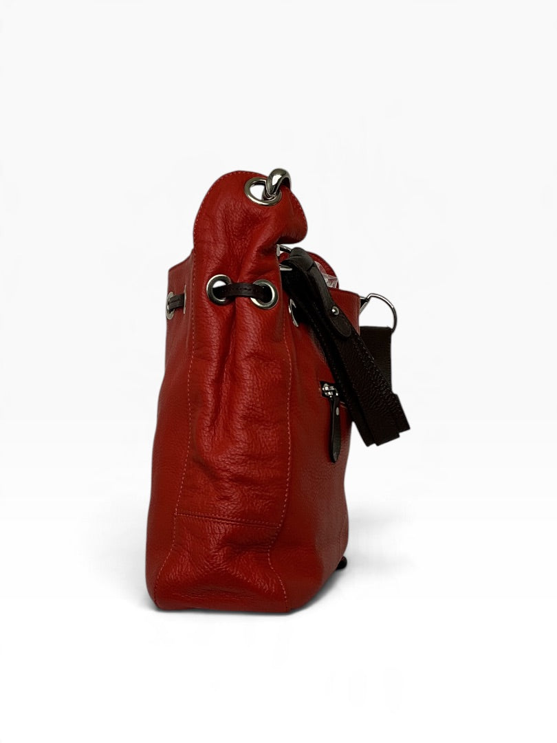 Schultertasche  orange
