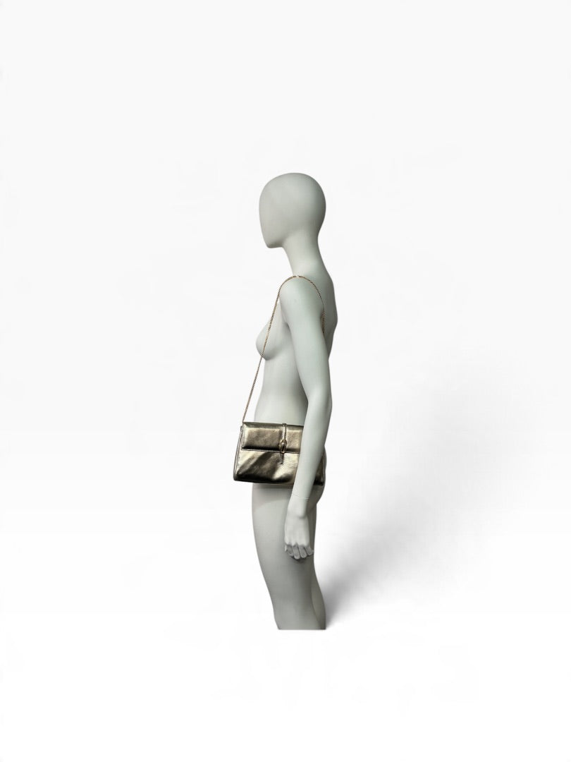 Schultertasche Stefano Serapian gold