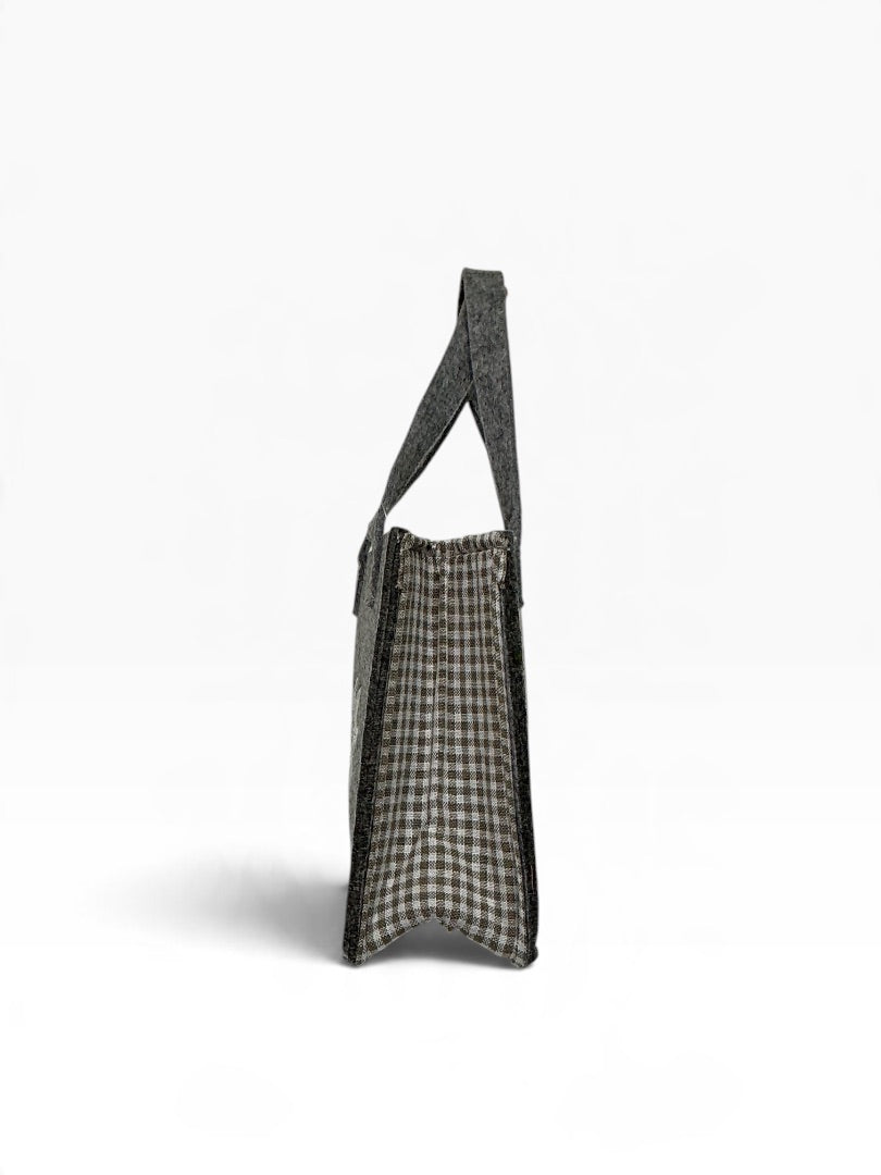 Tasche  grau