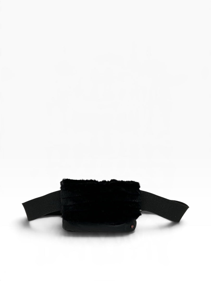 Bauchtasche Post Card schwarz