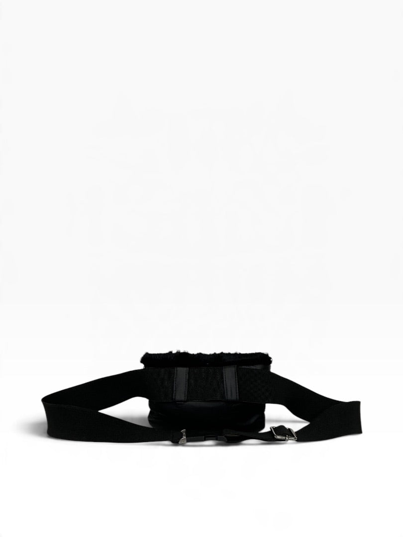 Bauchtasche Post Card schwarz