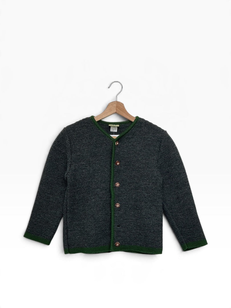 Cardigan Isar Trachten grau, 140