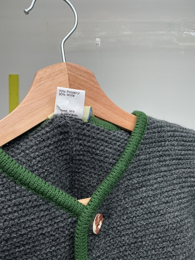 Cardigan Isar Trachten grau, 140