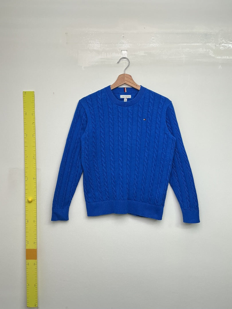 Strickpulli Tommy Hilfiger blau, 164