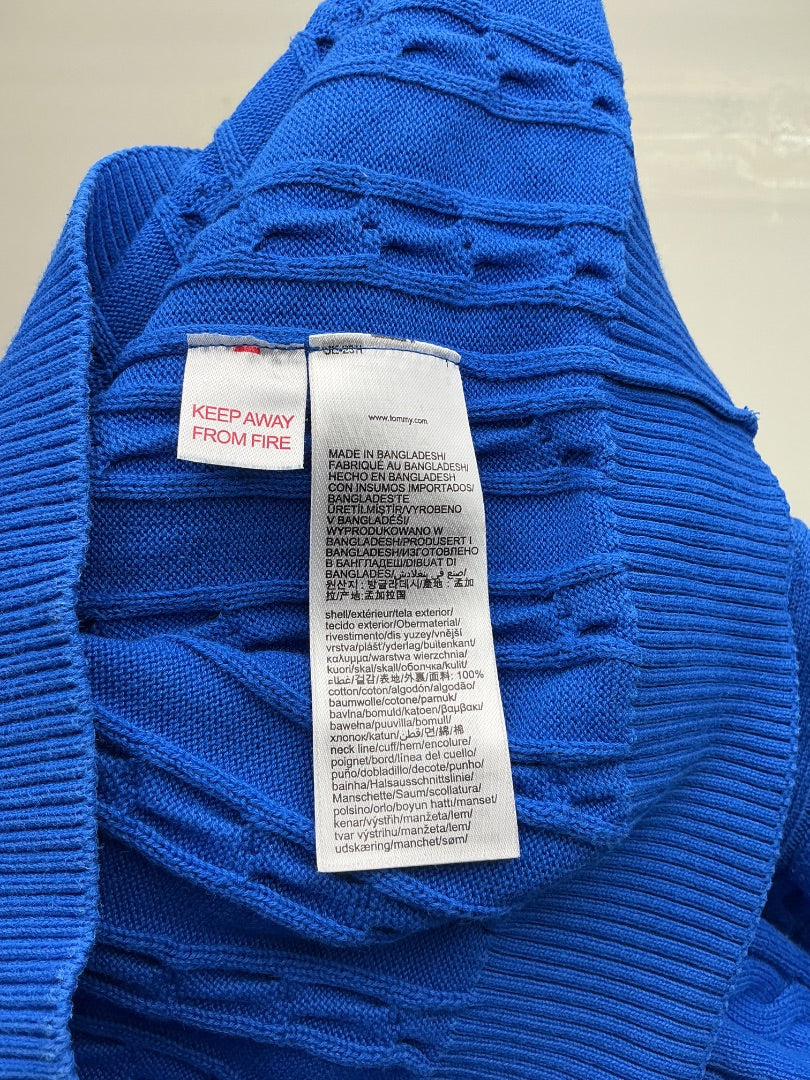 Strickpulli Tommy Hilfiger blau, 164
