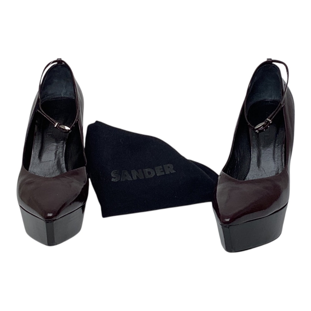 Pumps Jil Sander bordeaux, 39