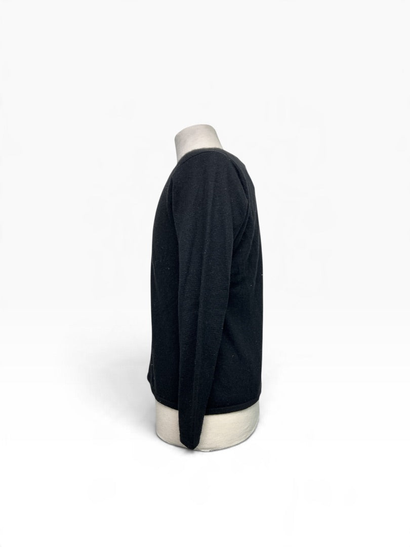 Strickpulli Erdus schwarz, S