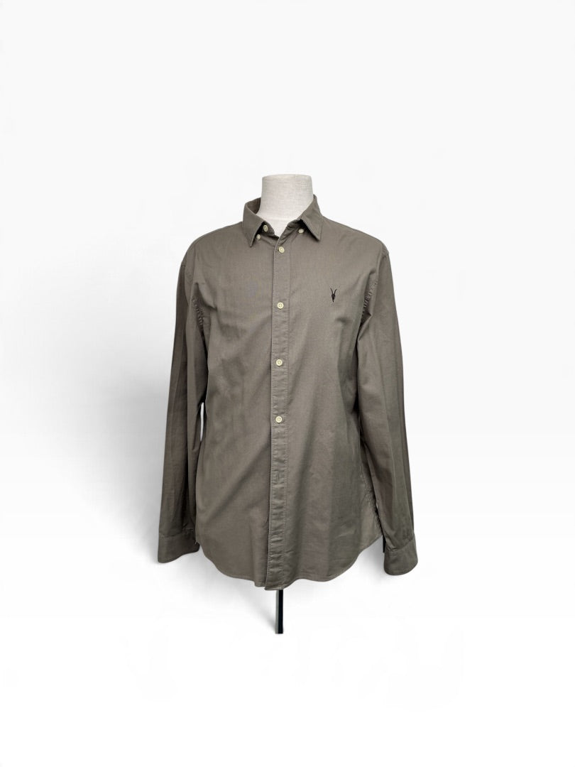 Hemd Allsaints beige, L