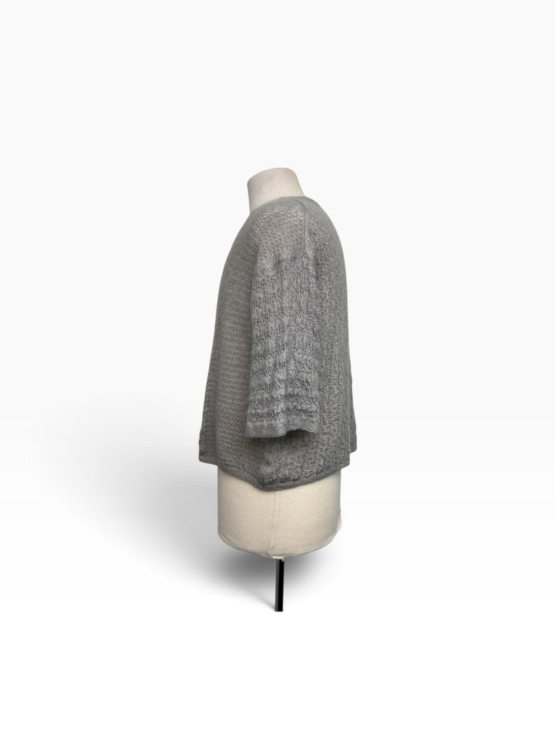 Strickpulli Iris V Arnim grau, S