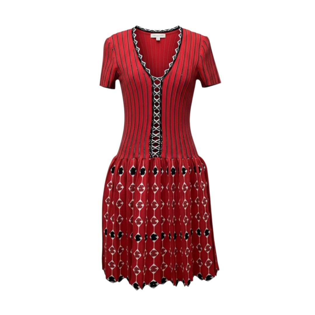 Kleid Alaia rot, M