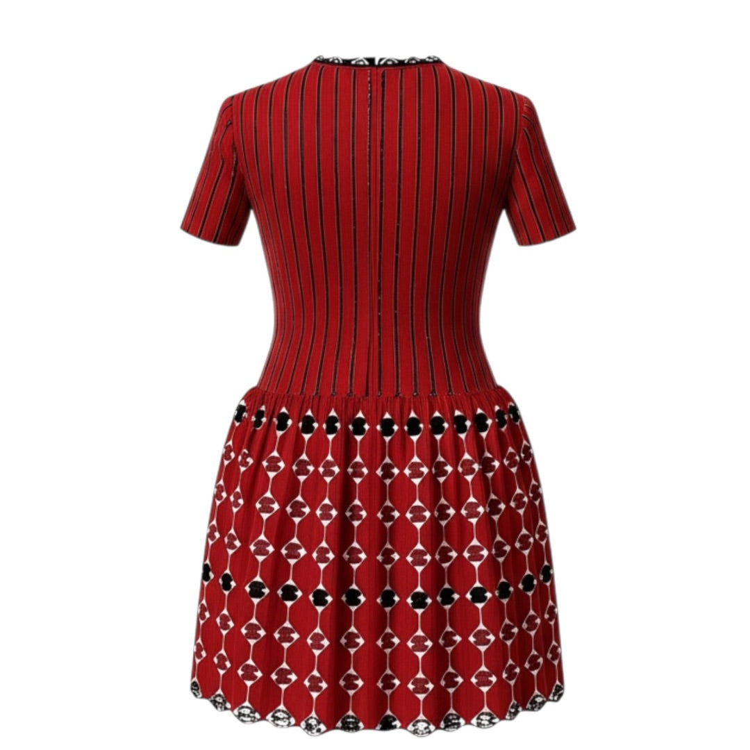 Kleid Alaia rot, M