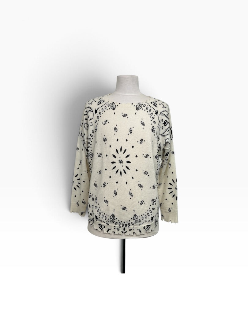 Strickpulli Kujten weiss, M