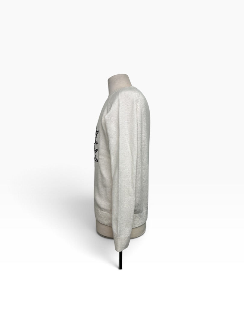 Strickpulli  weiss, M