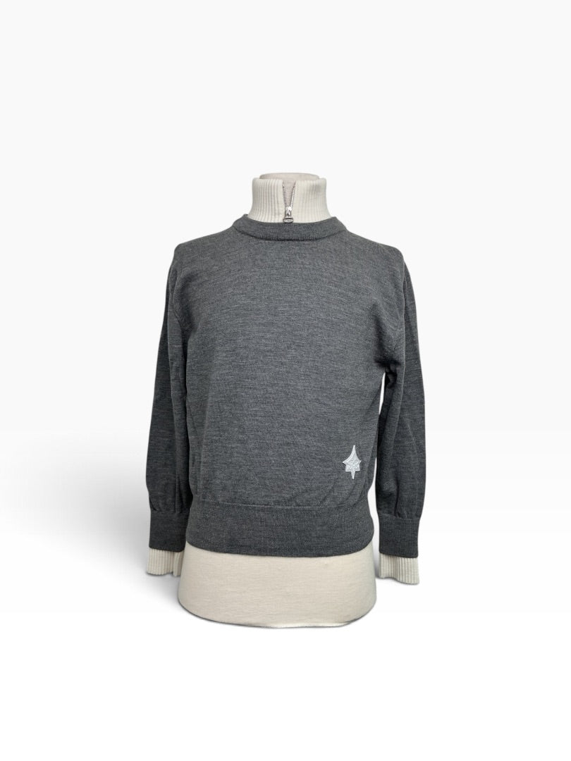 Strickpulli Louis Vuitton grau, S