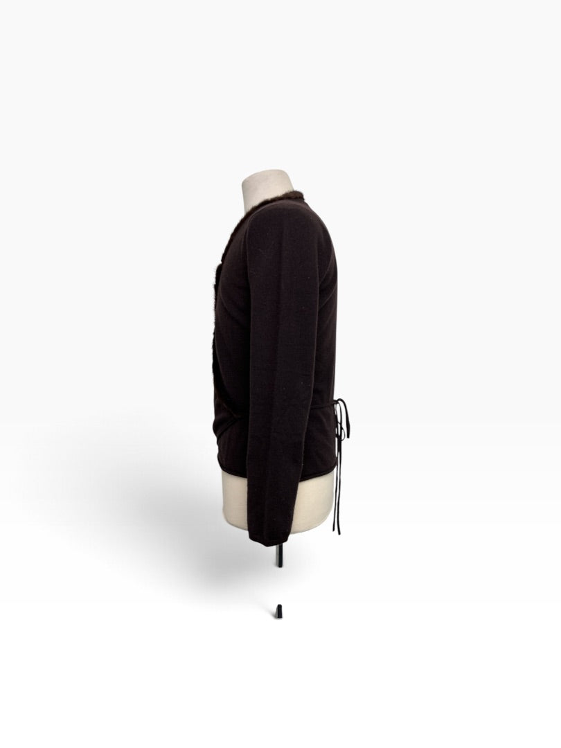 Cardigan Ftc braun, M