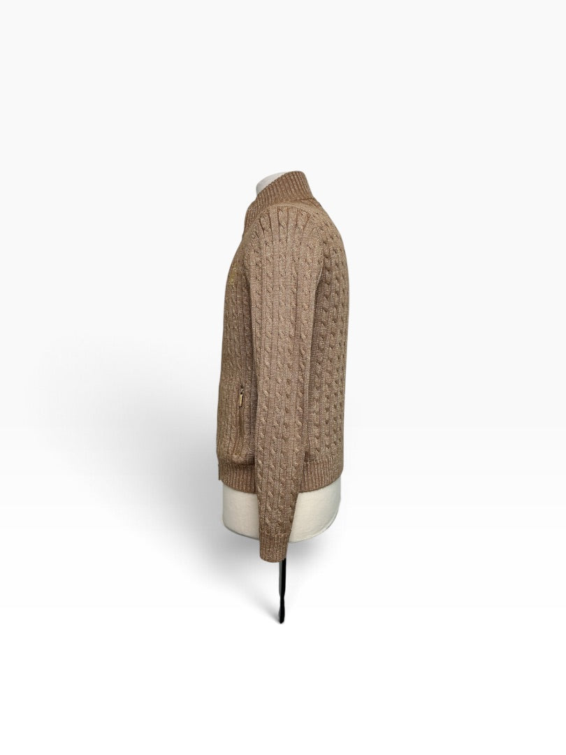 Cardigan Ralph Lauren gold, M