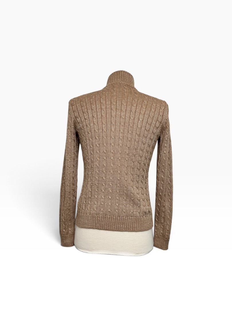 Cardigan Ralph Lauren gold, M