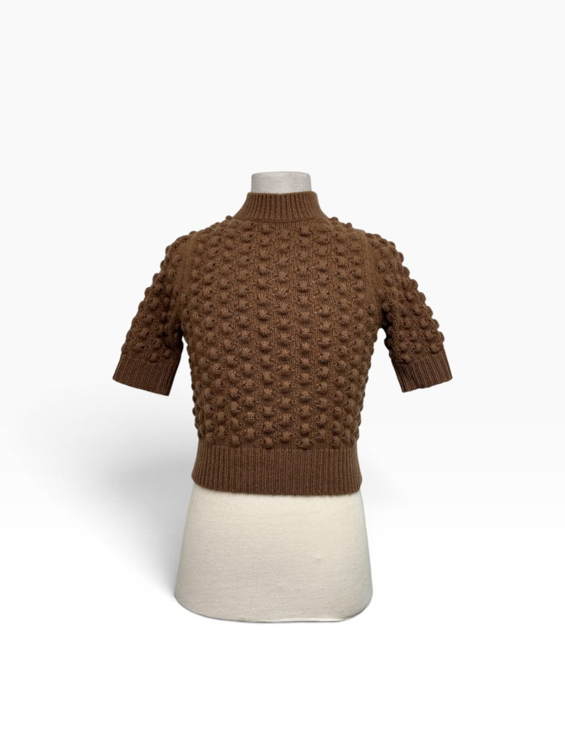 Strickpulli Kujten braun, S