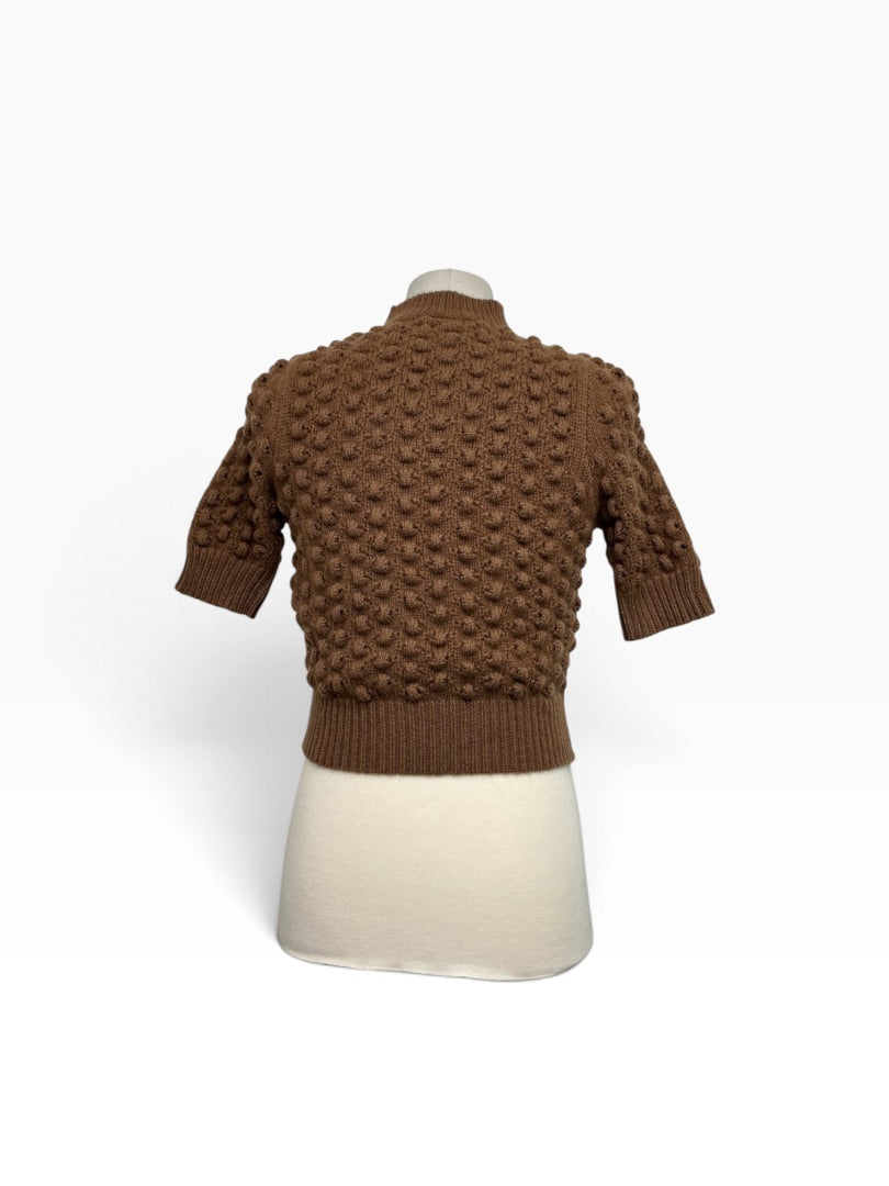 Strickpulli Kujten braun, S