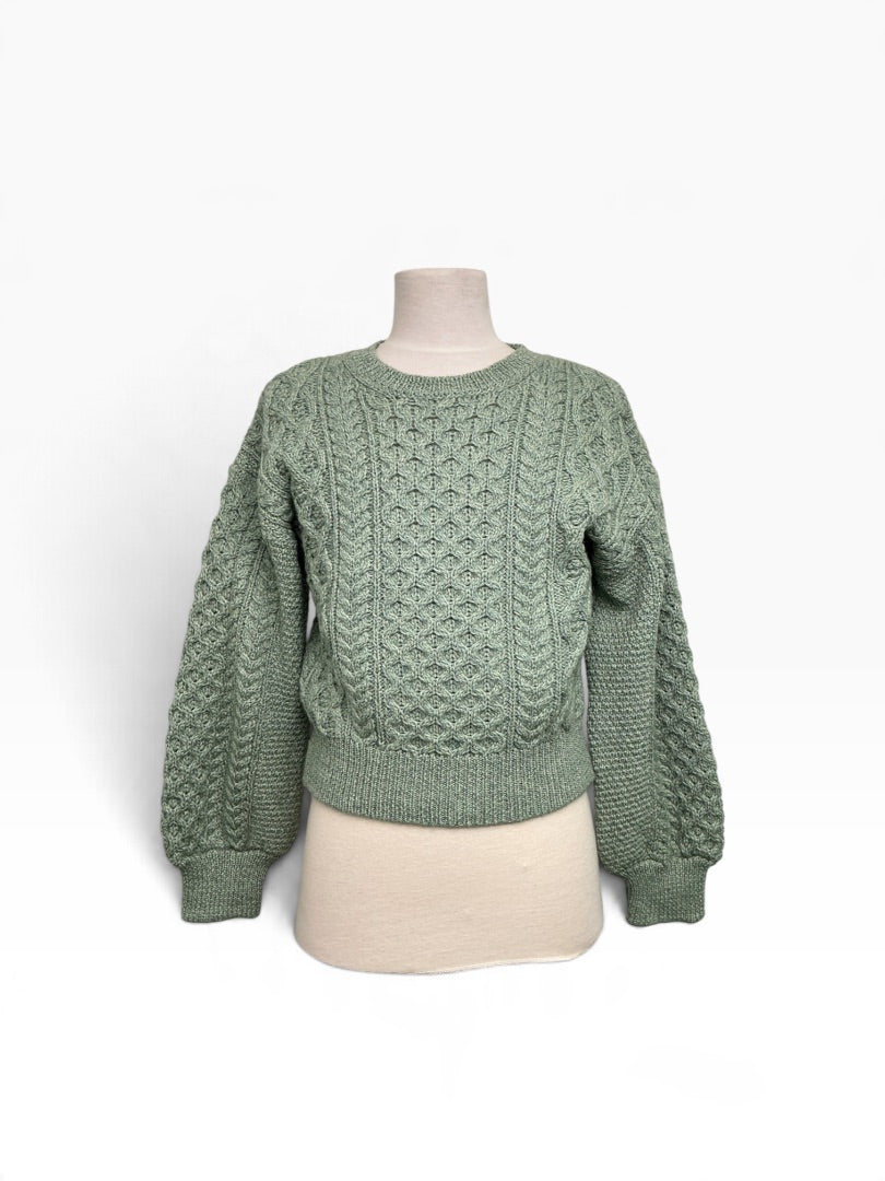 Strickpulli Irelands Eye grün, S